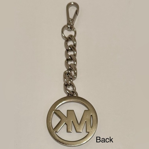 Michael Kors Silver Metal Key Chain Handbag Bag Purse Charm fob - Picture 2 of 2
